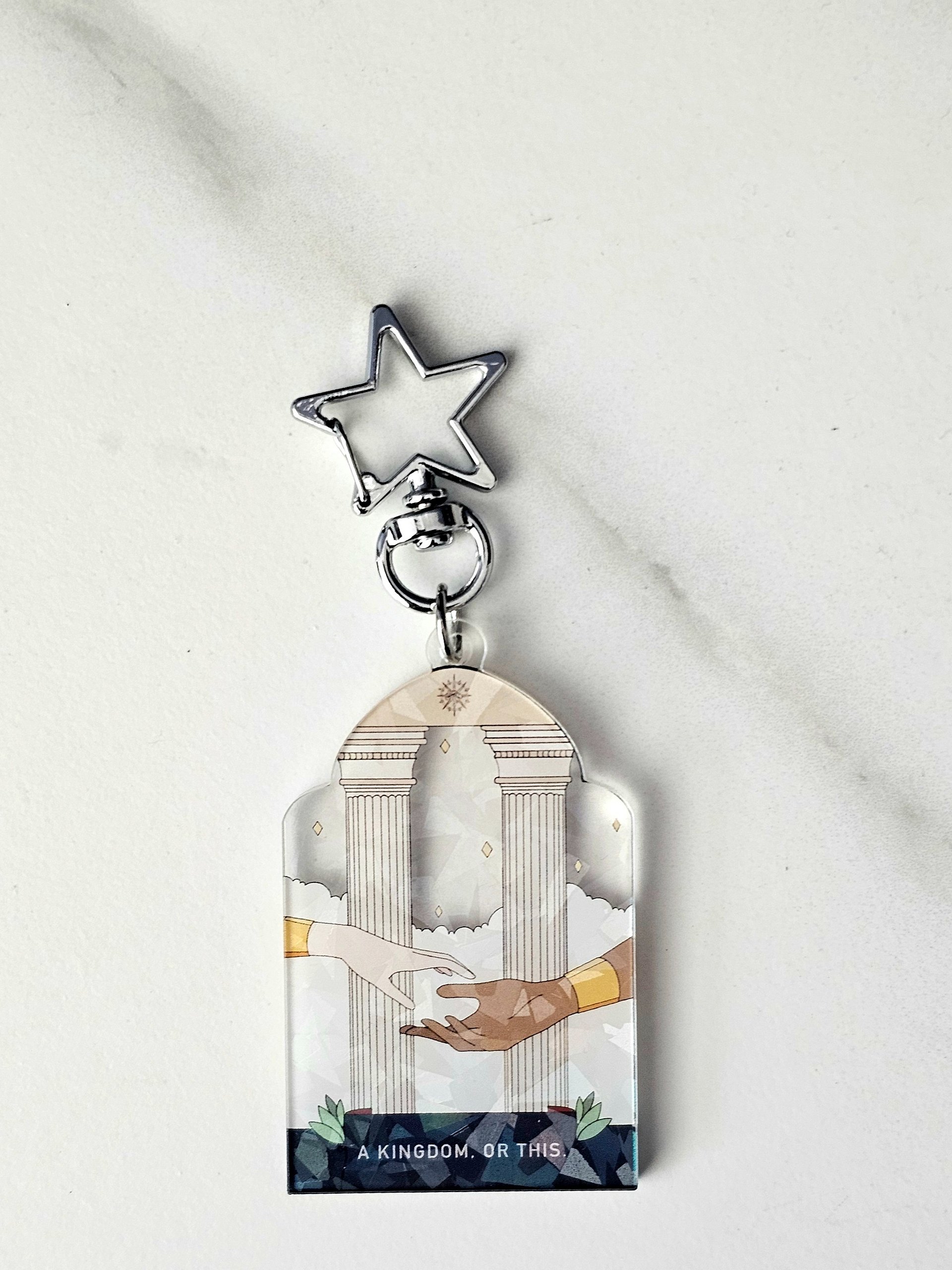 [B-Grade] Kingdom: Clear Keychain product image (1)