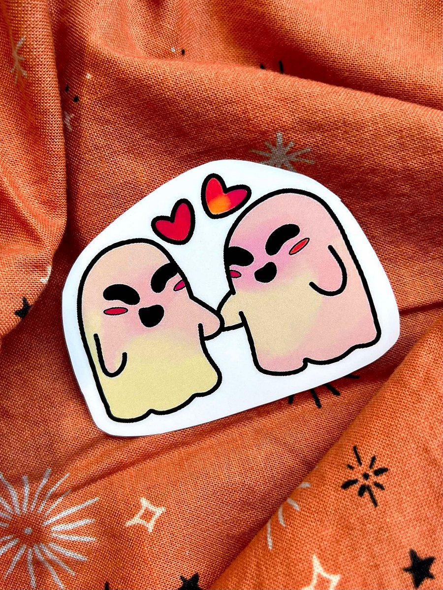 Ghostly Love | Vinyl Glossy Sticker product image (1)
