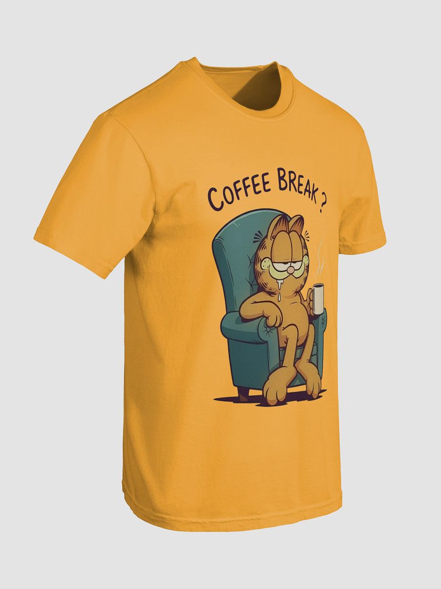 Coffee Break Cat T-Shirt product image (42)