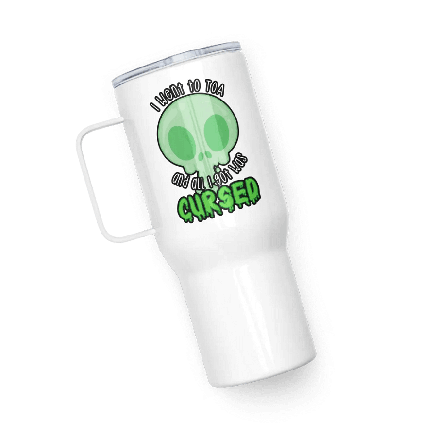 All I Got Was Cursed - Monk - Travel Mug w/Handle product image (5)