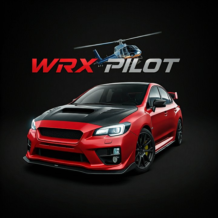 WRX.PILOT Sticker 3x3 product image (1)
