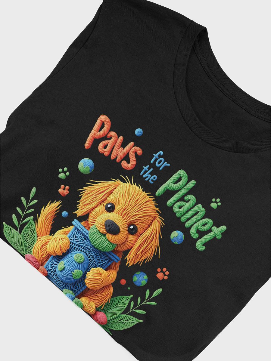 Paws for the Planet - Cute Eco-Friendly Dog Earth Day T-Shirt product image (14)