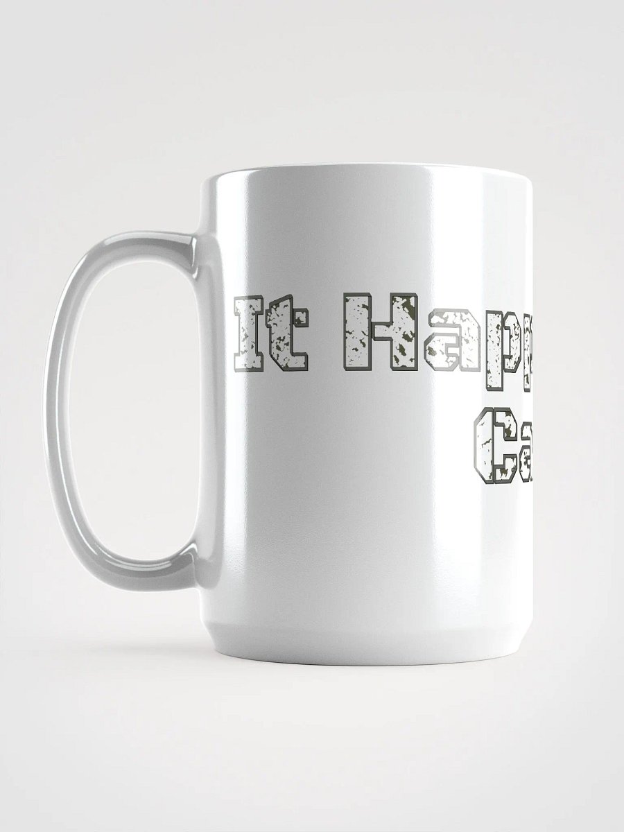 White Glossy Mug - It Happennnns Camo product image (6)