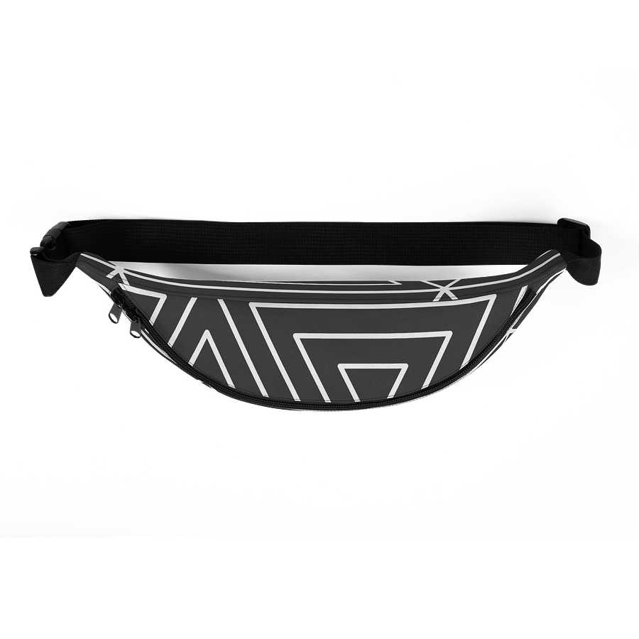 Yucatán Geometric Black and White Fanny Pack (Waist Bag) product image (5)
