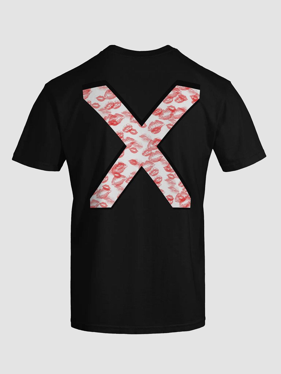 White X Red Lipstick Kisses Shirt product image (80)