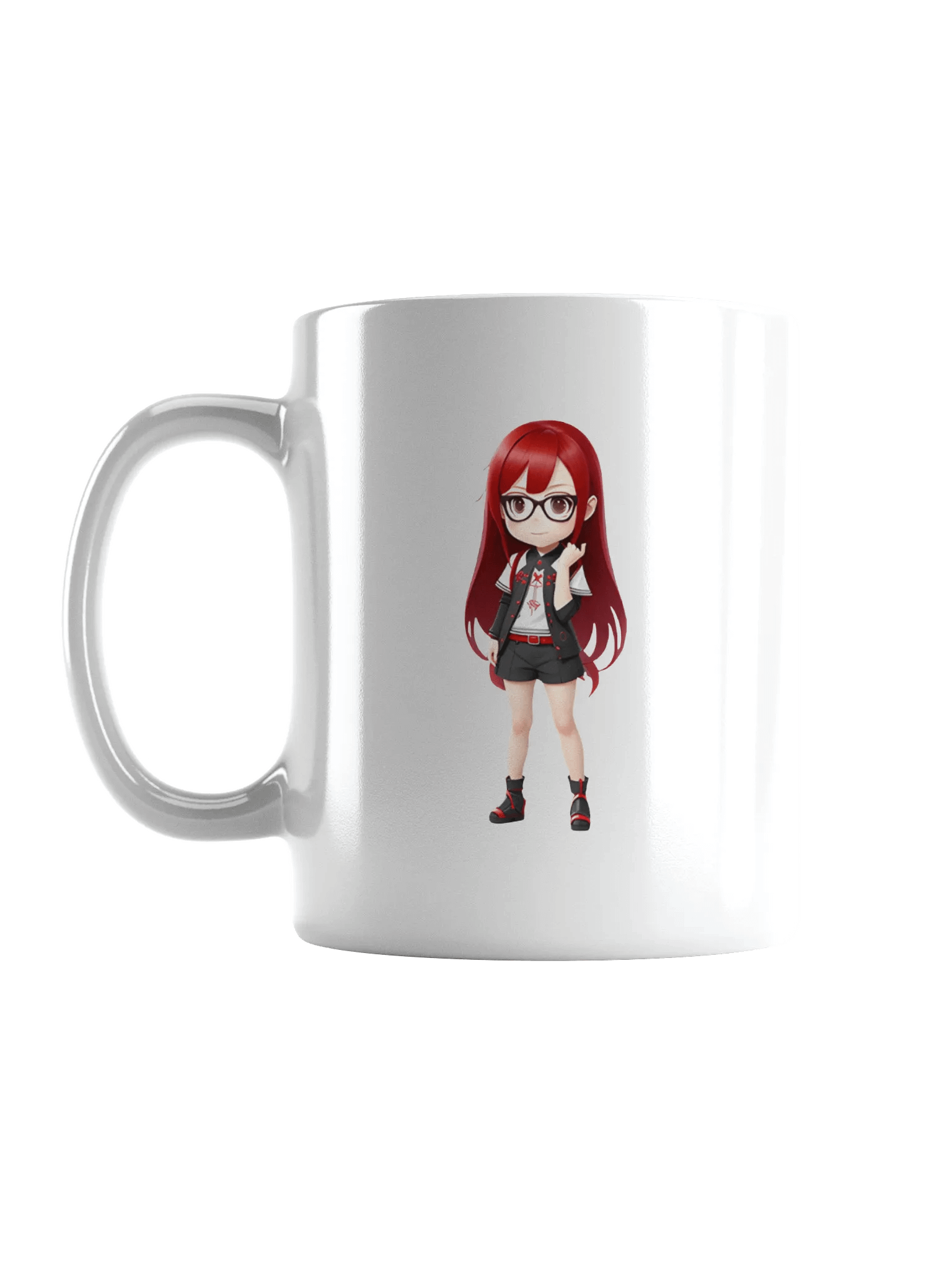 (Red CHIBI) K White Mug product image (6)