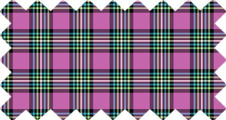 Purple and Turquoise Plaid (CO27)