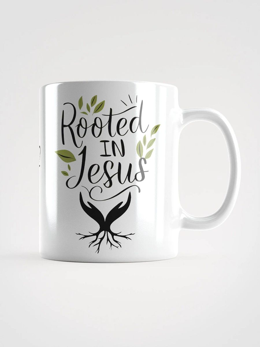 Rooted In Jesus Inspirational Mug product image (2)