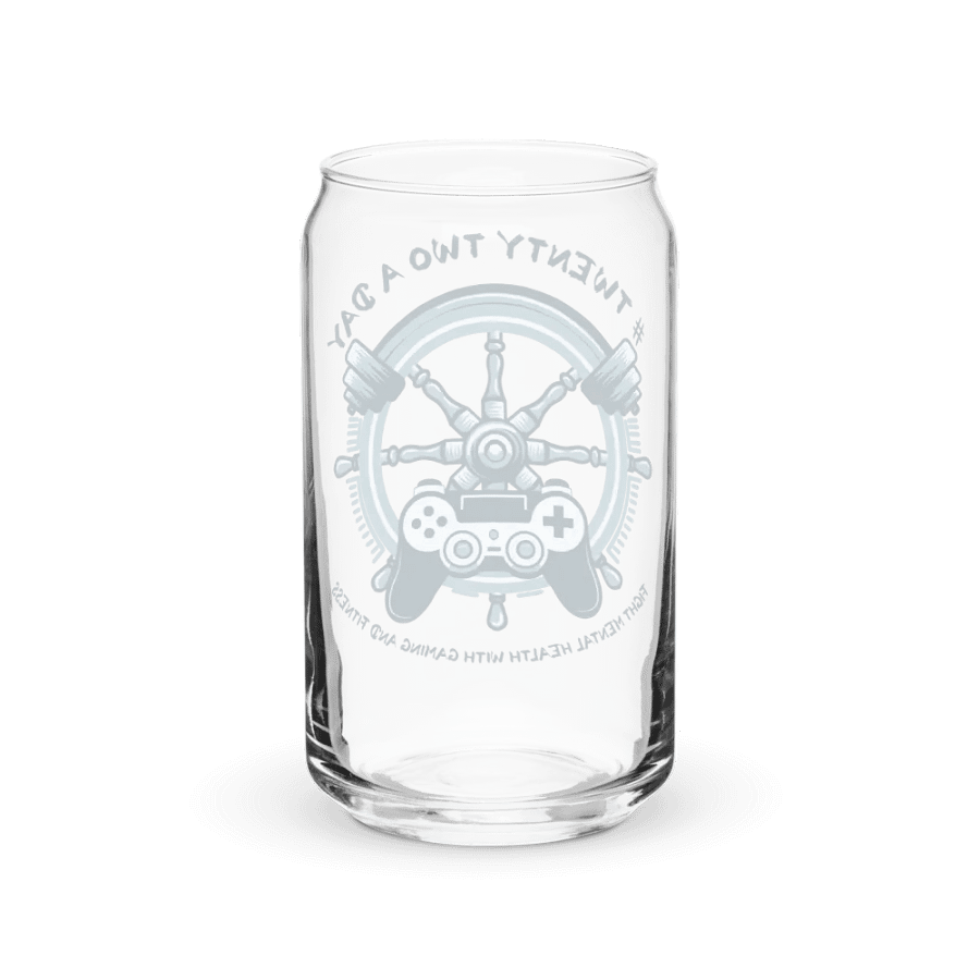 Mind Games Fitness Glass Cup product image (8)