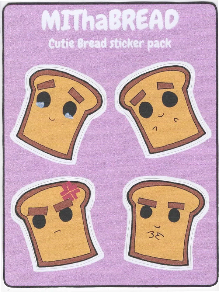 A7 Mini Bread Sticker Sheet product image (1)