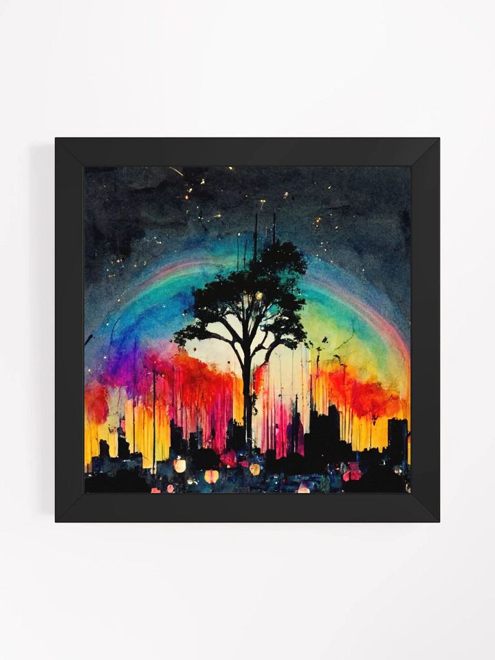Vibrant Ayous Wood Framed Poster product image (4)