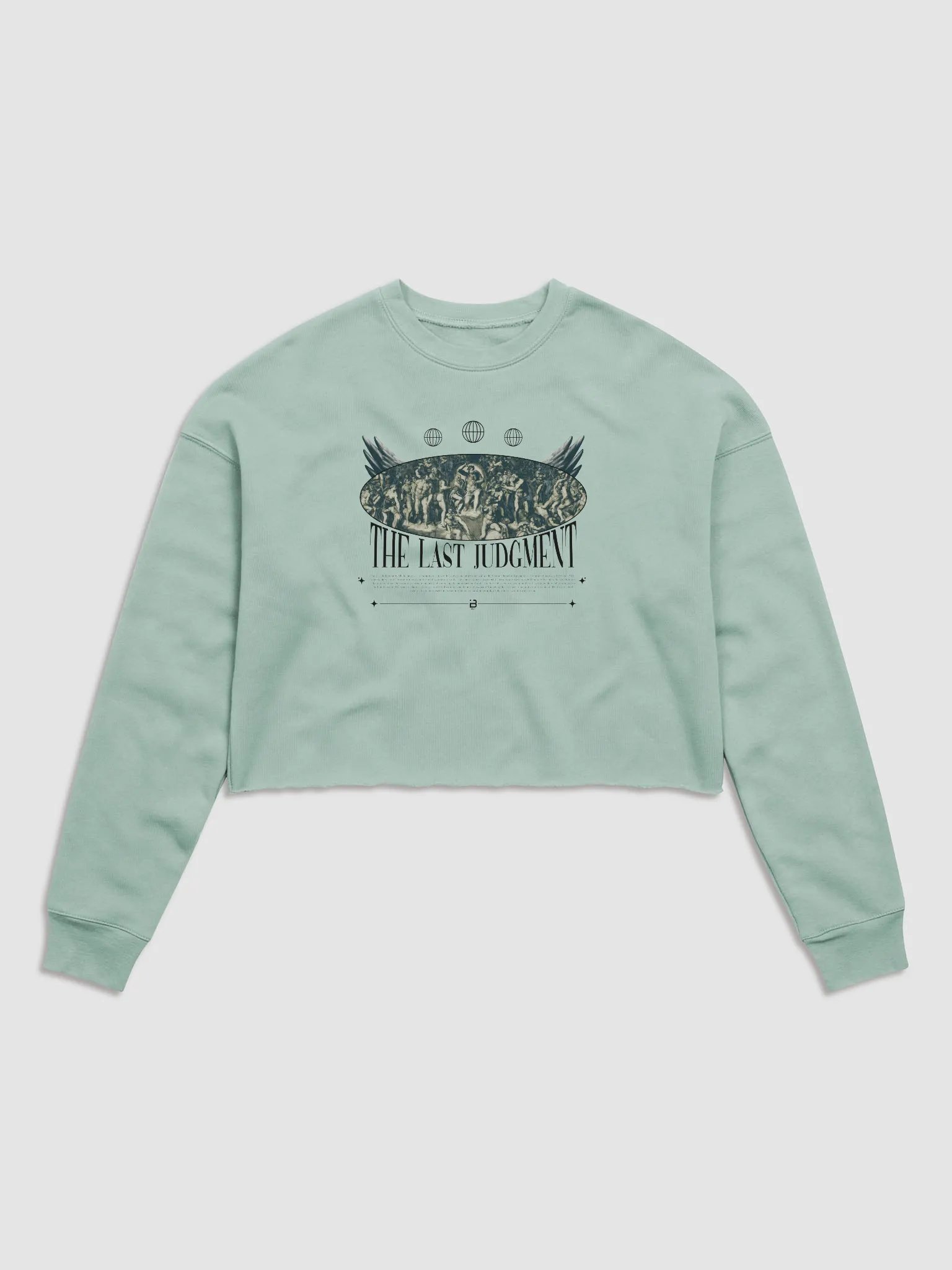 Judgment Day - BUIII Remix Women's Fleece Crop Sweatshirt product image (1)