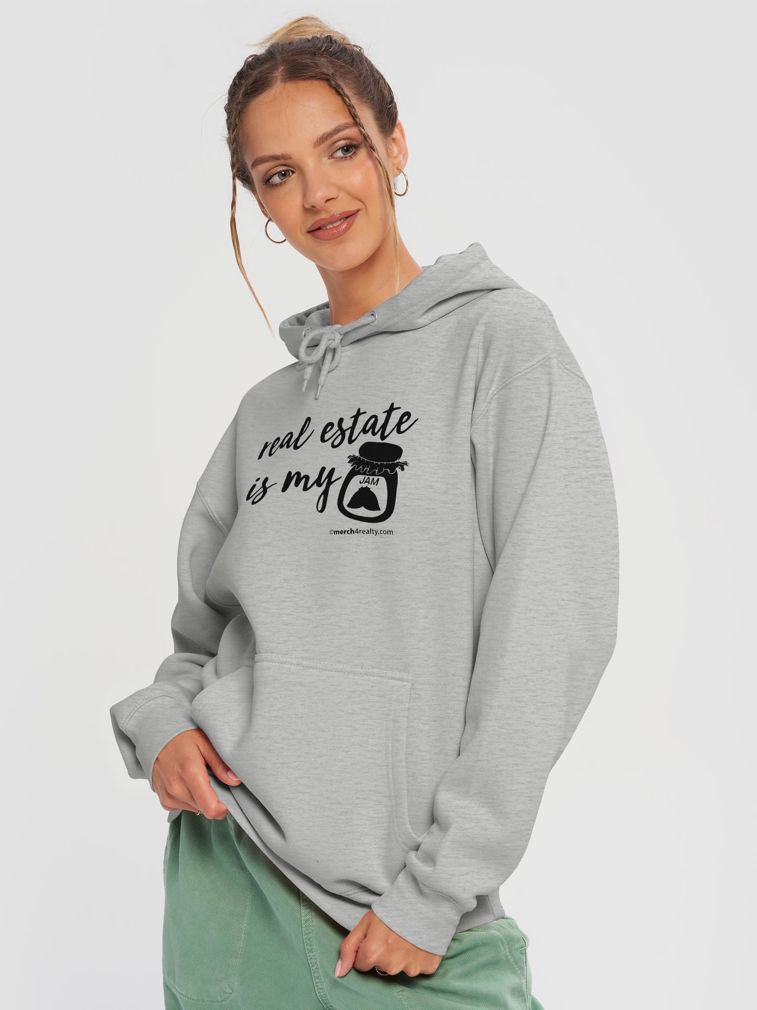 Real Estate is my jam Premium Hoodie product image (9)