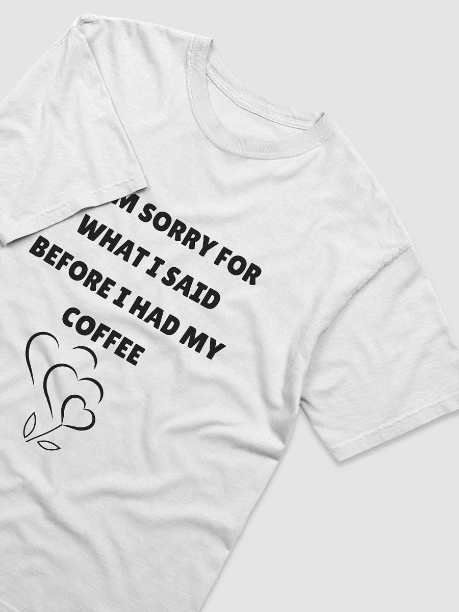 I AM SORRY T-SHIRT (BLACK) product image (66)
