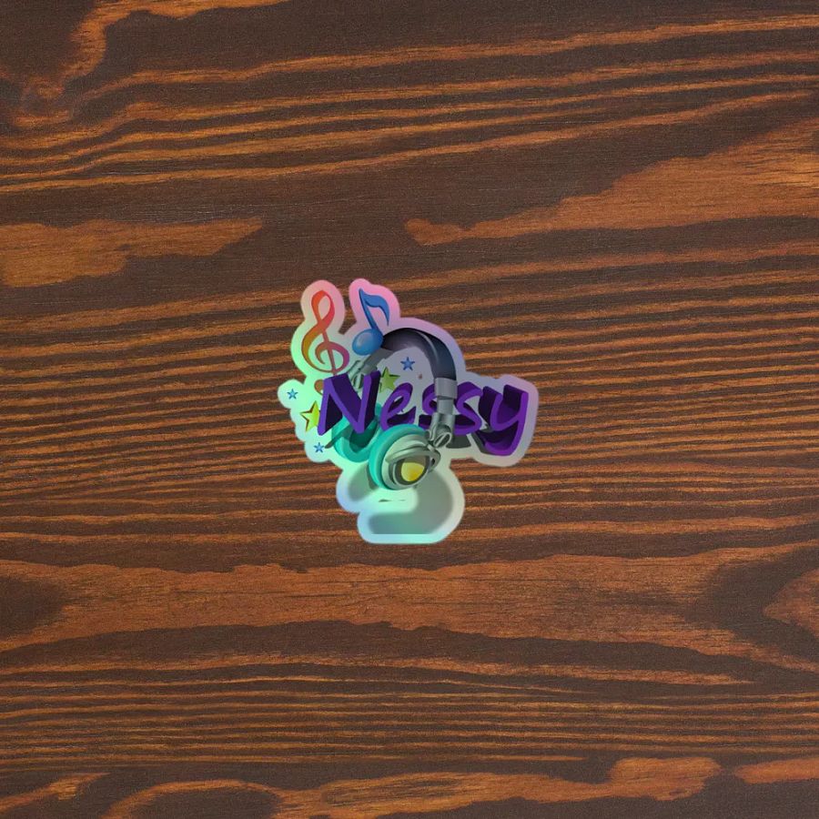 Sticker holográfico Nessy product image (5)