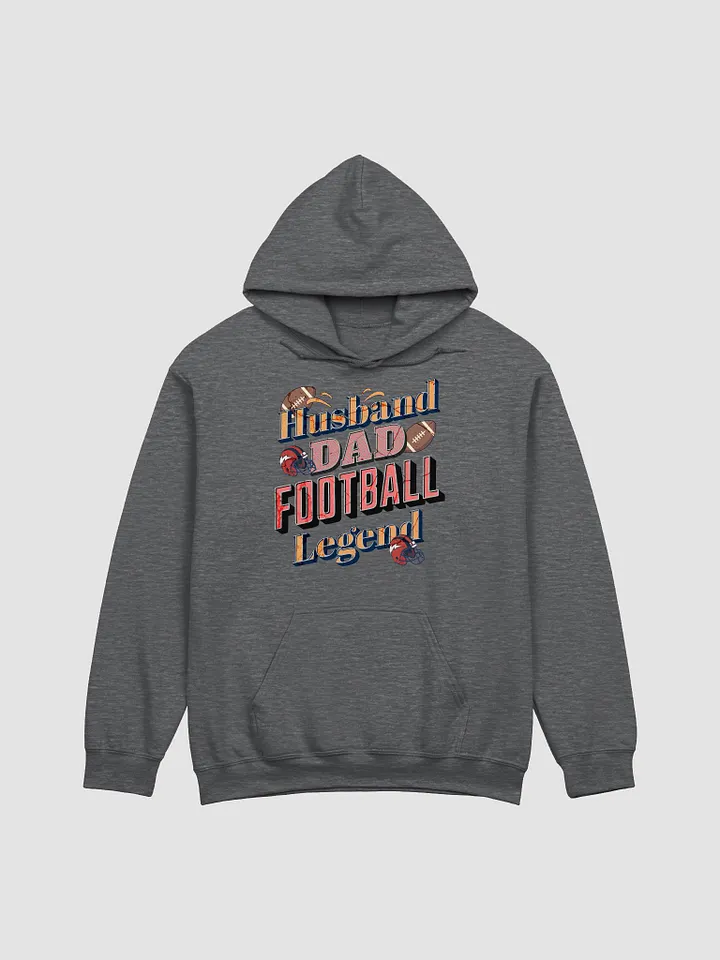 Husband Dad Football Legend Gildan Classic Hoodie product image (4)
