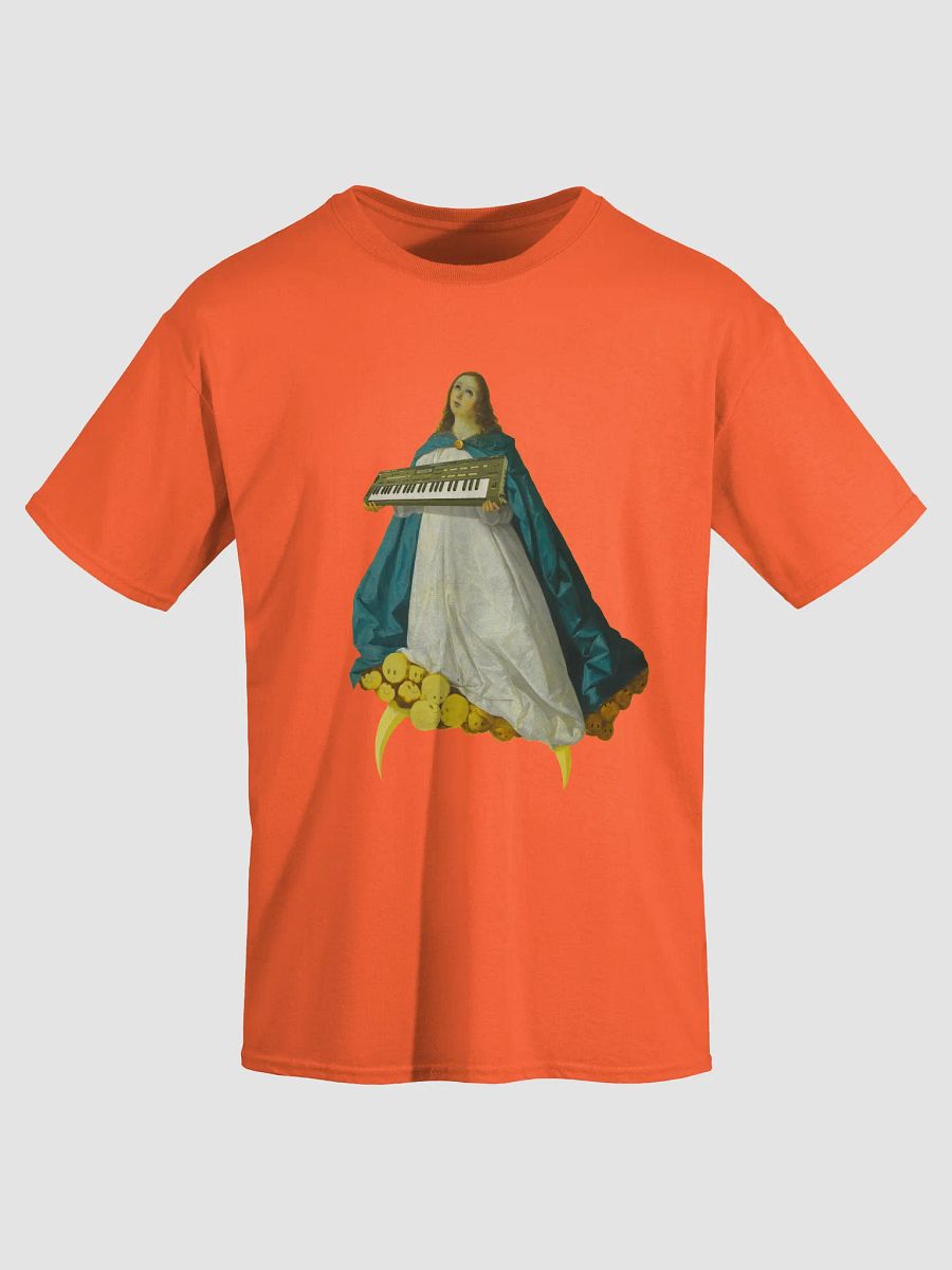 Immaculate cz-101 conception, Casio cz-101 classic synth Tribute by Frank Fonik, Techno EDM Unisex t-shirt product image (5)