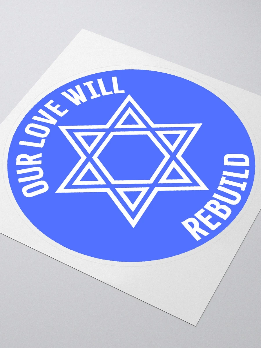 Our Love Will Rebuild Sticker product image (3)