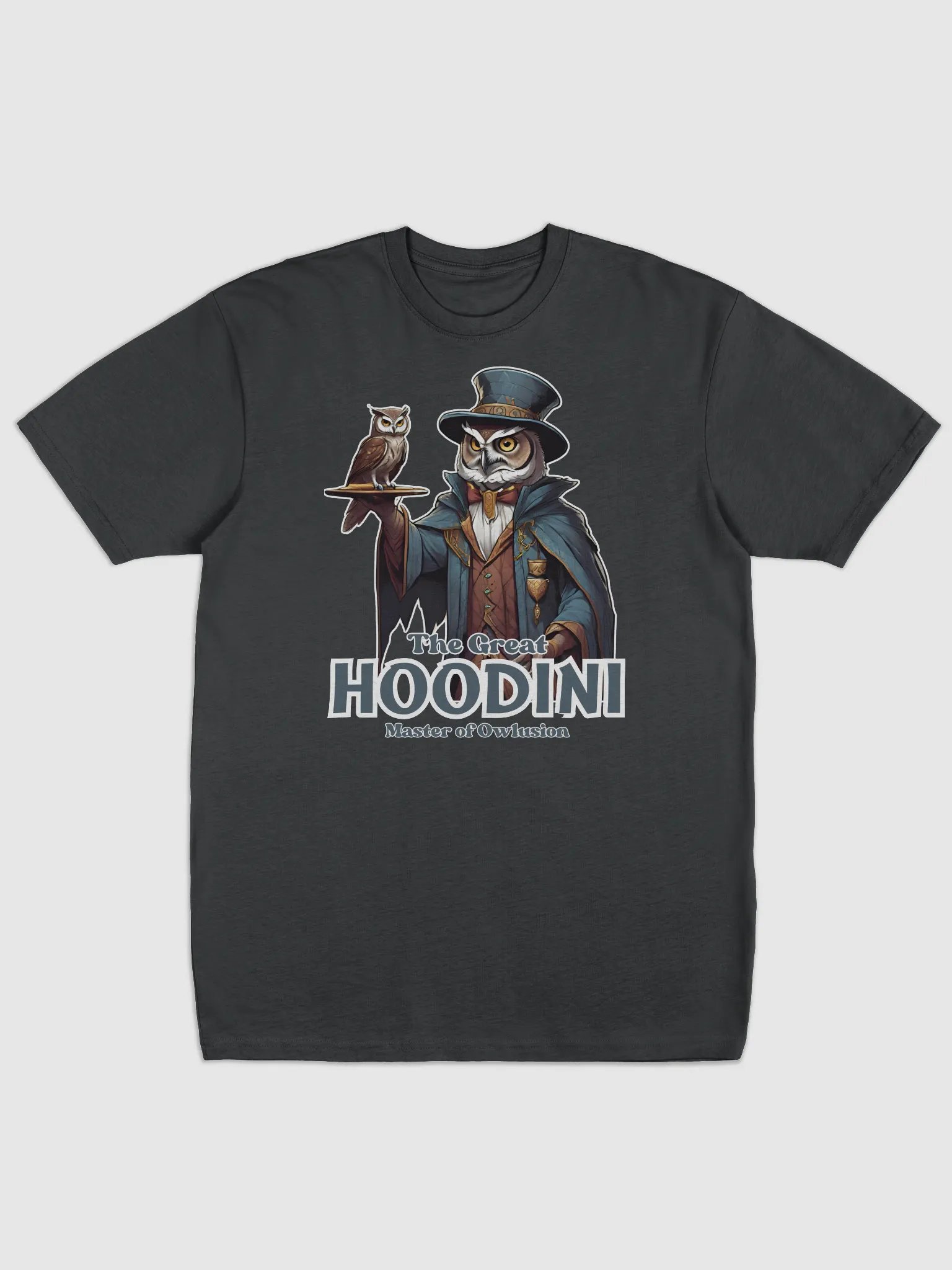 The Great Hoodini Funny Owl Magician T-shirt product image (1)