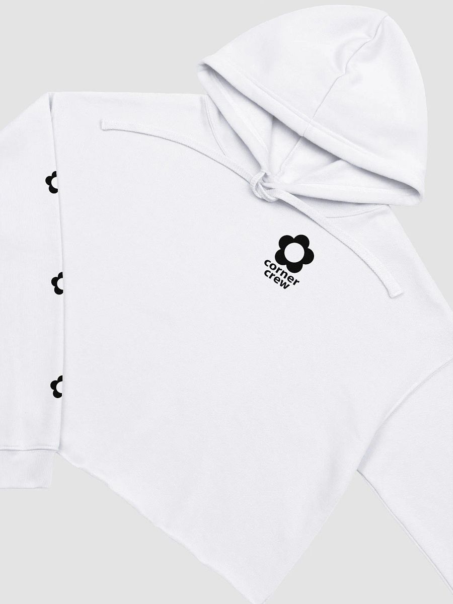 corner crew crop hoodie inverted product image (3)