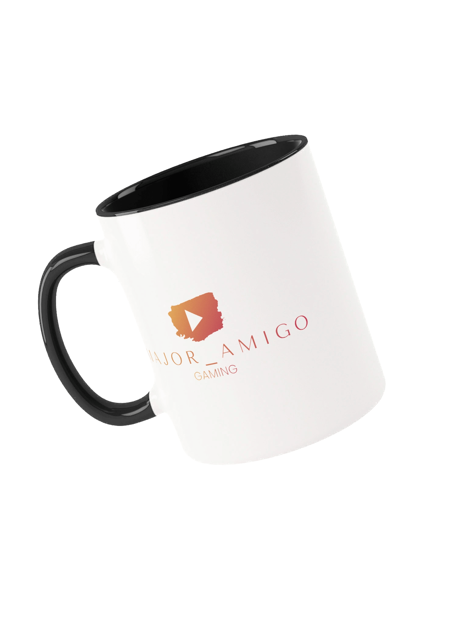 MajorAmigoGaming Logo – Farb-Highlight Keramiktasse product image (32)