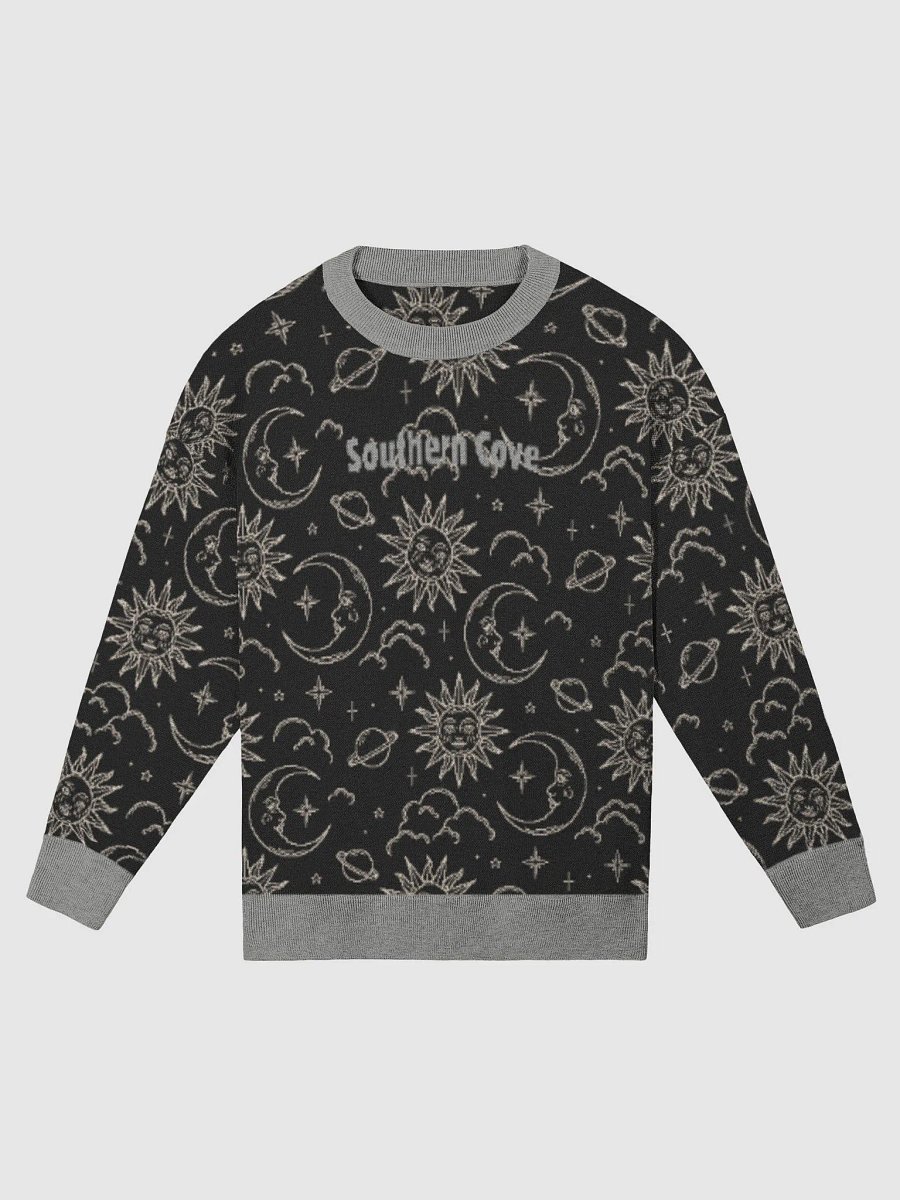 Black Southern Cove Sun & Moon Knit Wear Sweater product image (1)