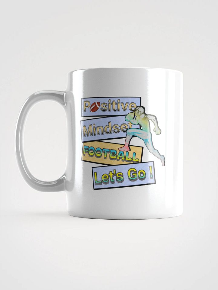 Positive Mindset Football Gridiron Spirit Mug product image (1)