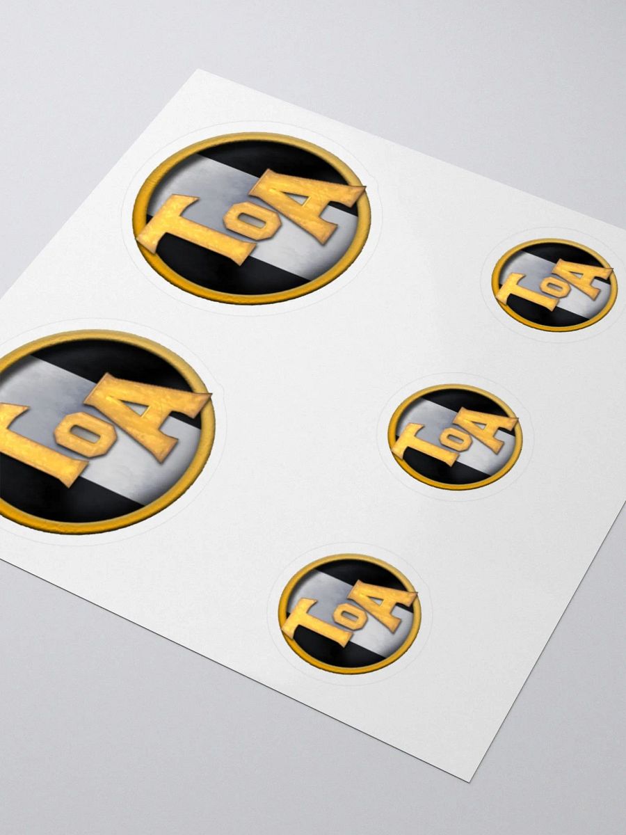 Tournament of Ages - Small Logo - Sticker Sheet product image (3)