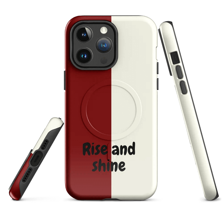 Rise and Shine MagSafe® Tough Case product image (4)