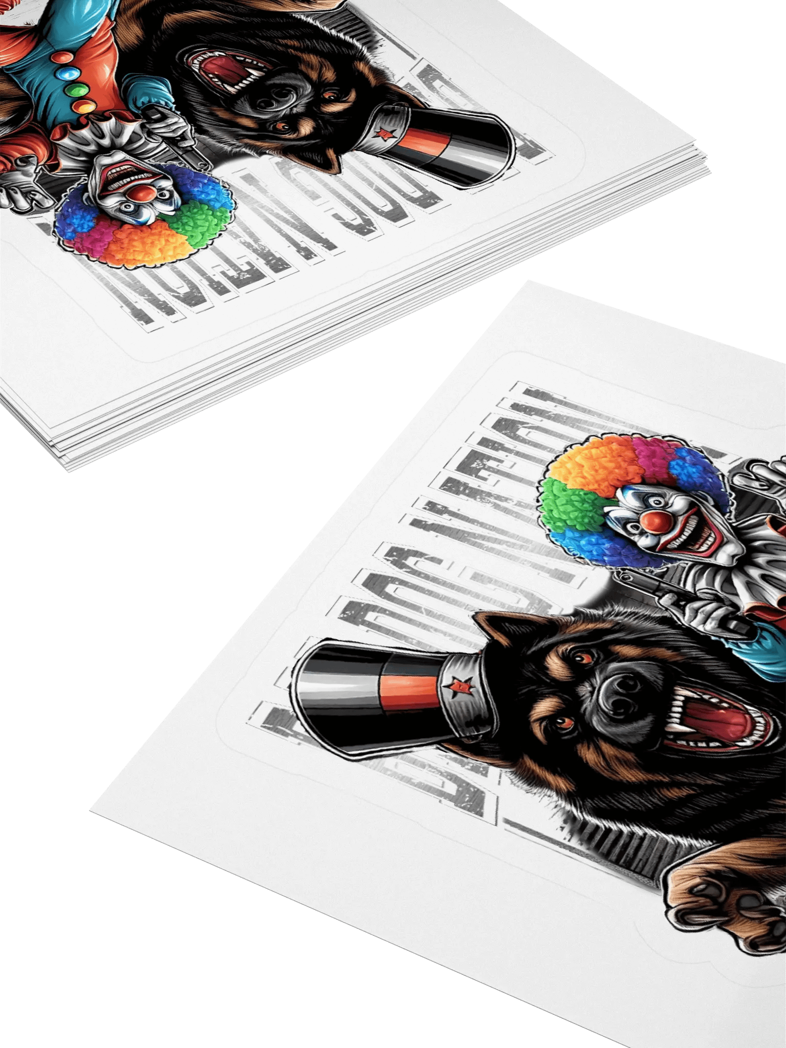 Crazed Carnival German Shepherd K9 Sticker product image (10)