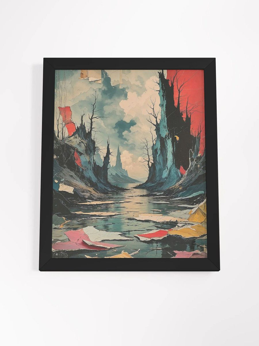Fractured Realm Framed Print product image (22)