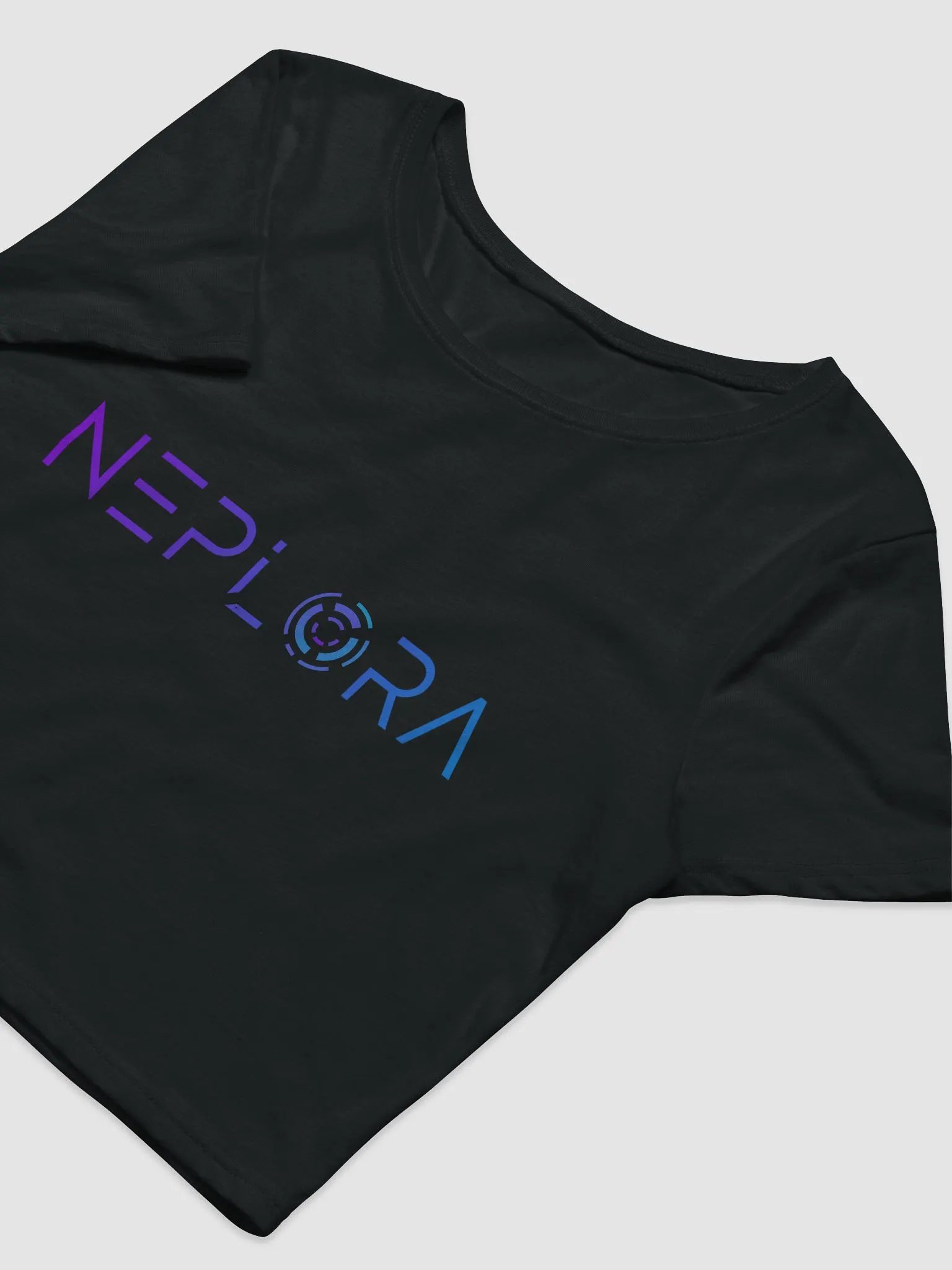 Neplora Women's Distorted Crop Tee product image (5)
