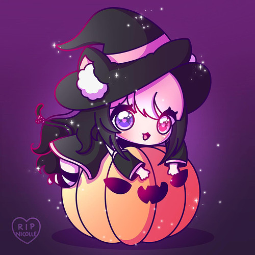it’s spooky month!!!! 🤍👻

it’s also the last day to get my free chibi halloween standee with any merch order on my @uwumarket...