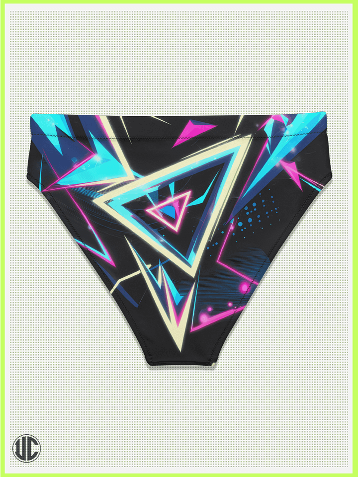 UnkoCon – Electric '80s Neon Bikini Bottom product image (2)