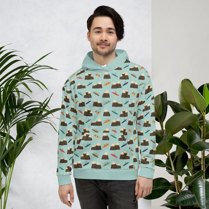 Paddling Peaks - All Over Hoodie product image (1)