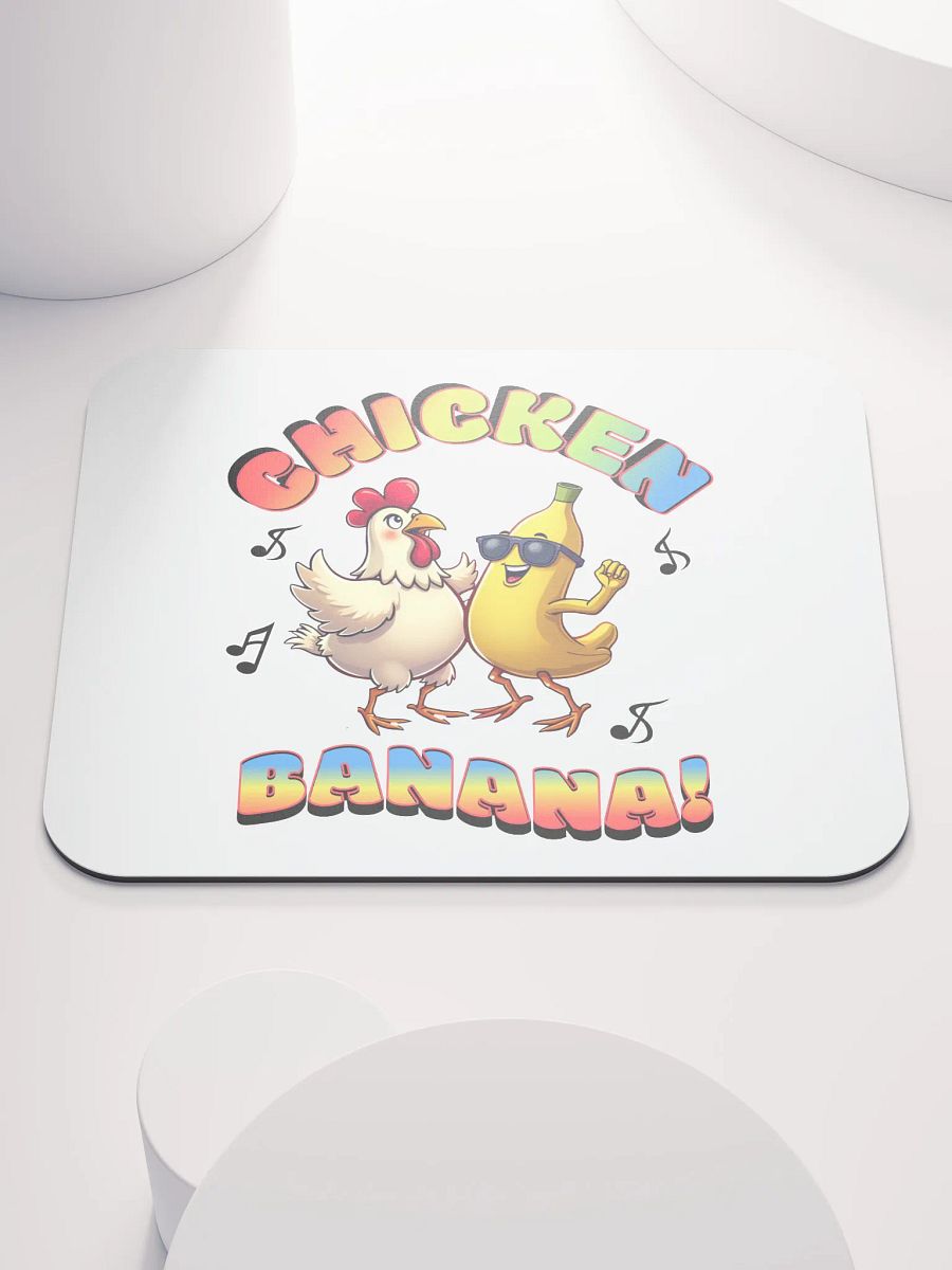 Chicken Banana Dancing Groovy Mouse Pad product image (2)