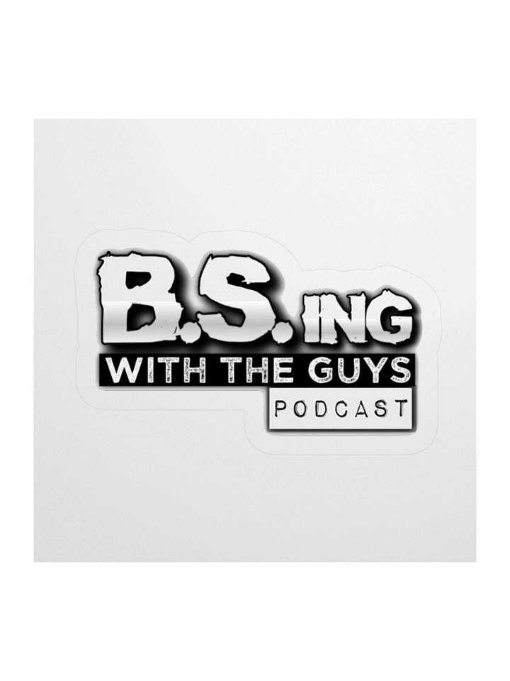 B.S.ing With The Guys classic logo decal product image (1)