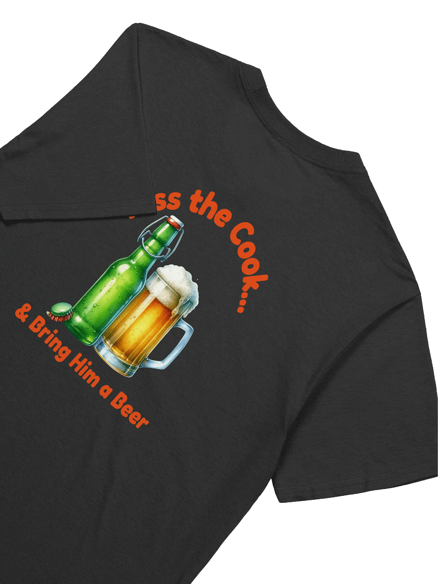 Kiss the Cook Beer Bottle T-Shirt product image (34)
