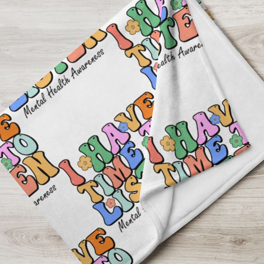 I Have Time To Listen Blanket product image (5)