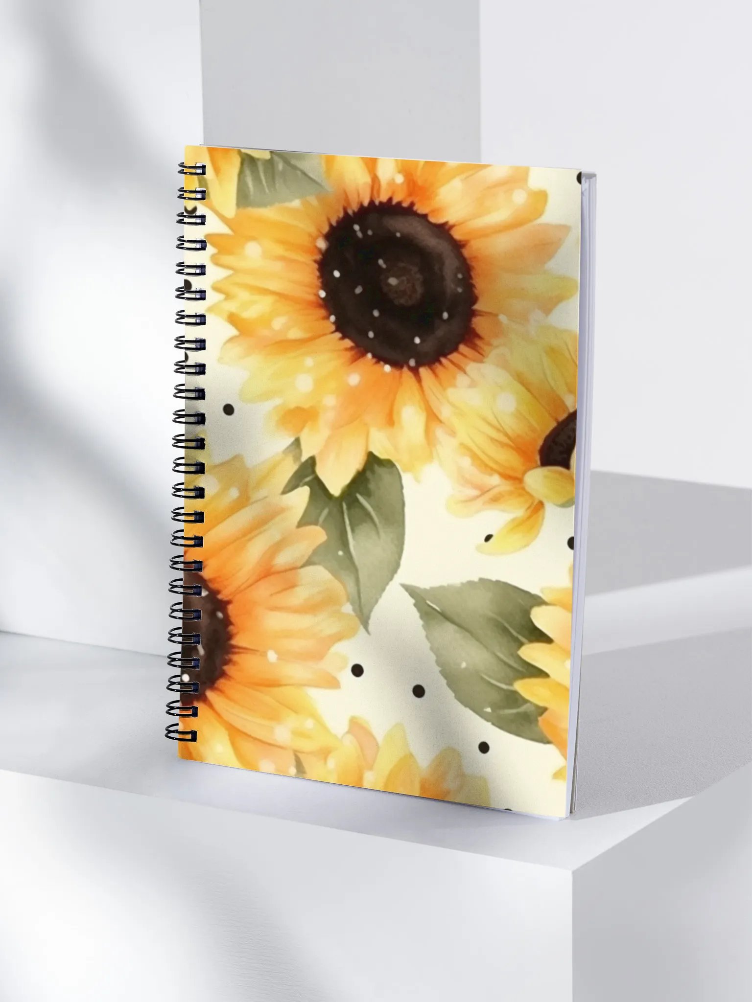 Sunflower Serenade Spiral Notebook product image (4)