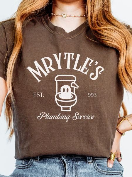 Mrytle Plumbing Vintage Minimalist Shirt product image (24)