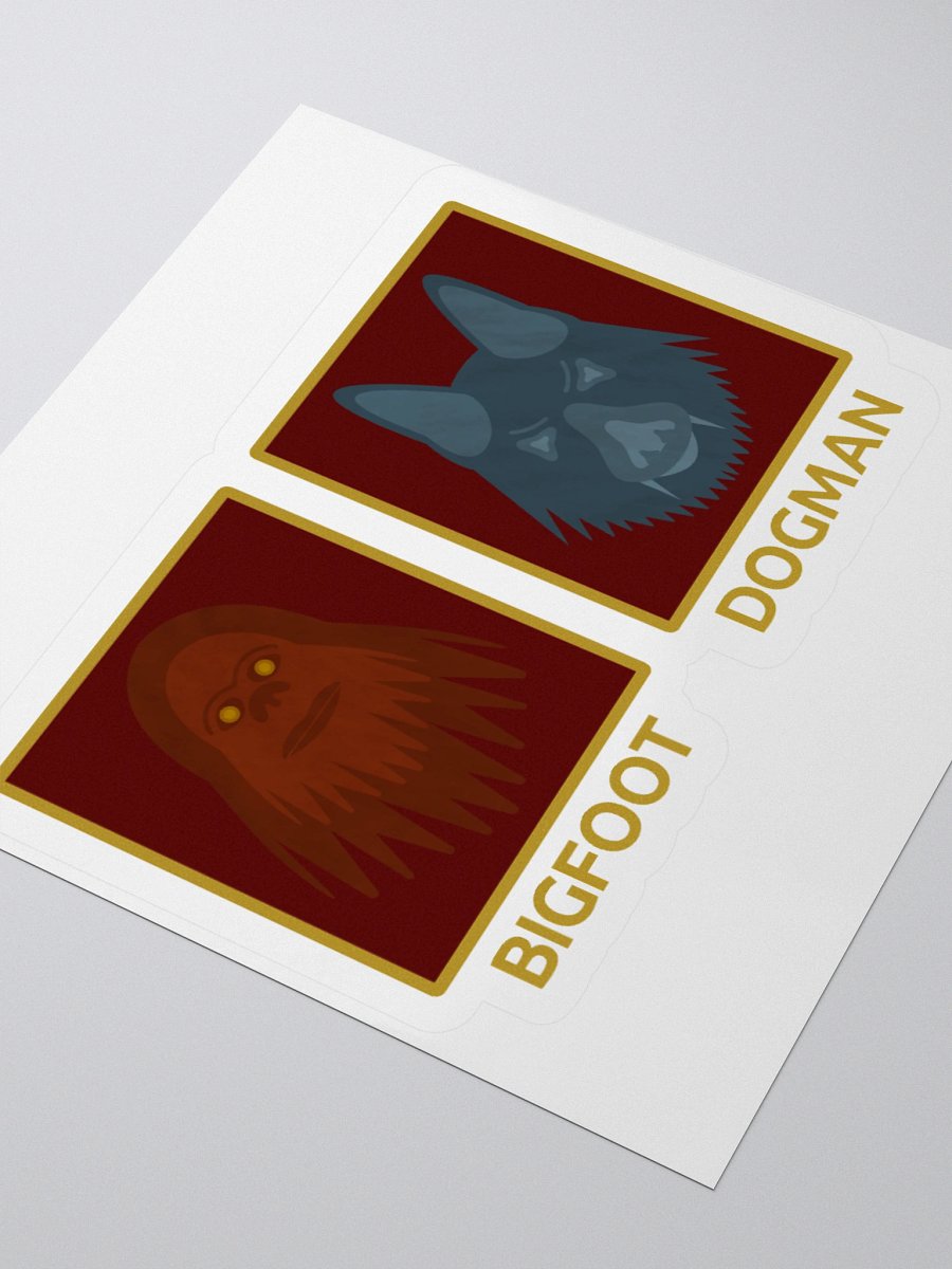 Bigfoot & Dogman Stickers product image (3)