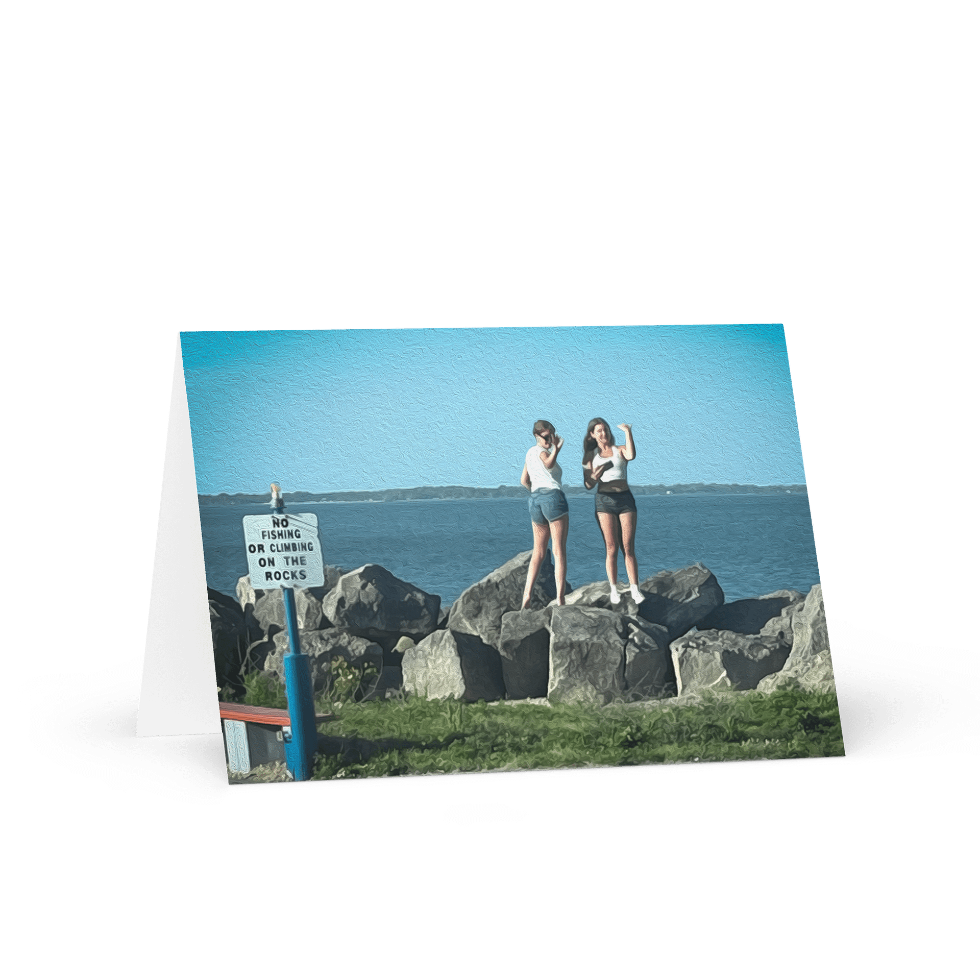 Rocky Gestures Greeting Card product image (1)