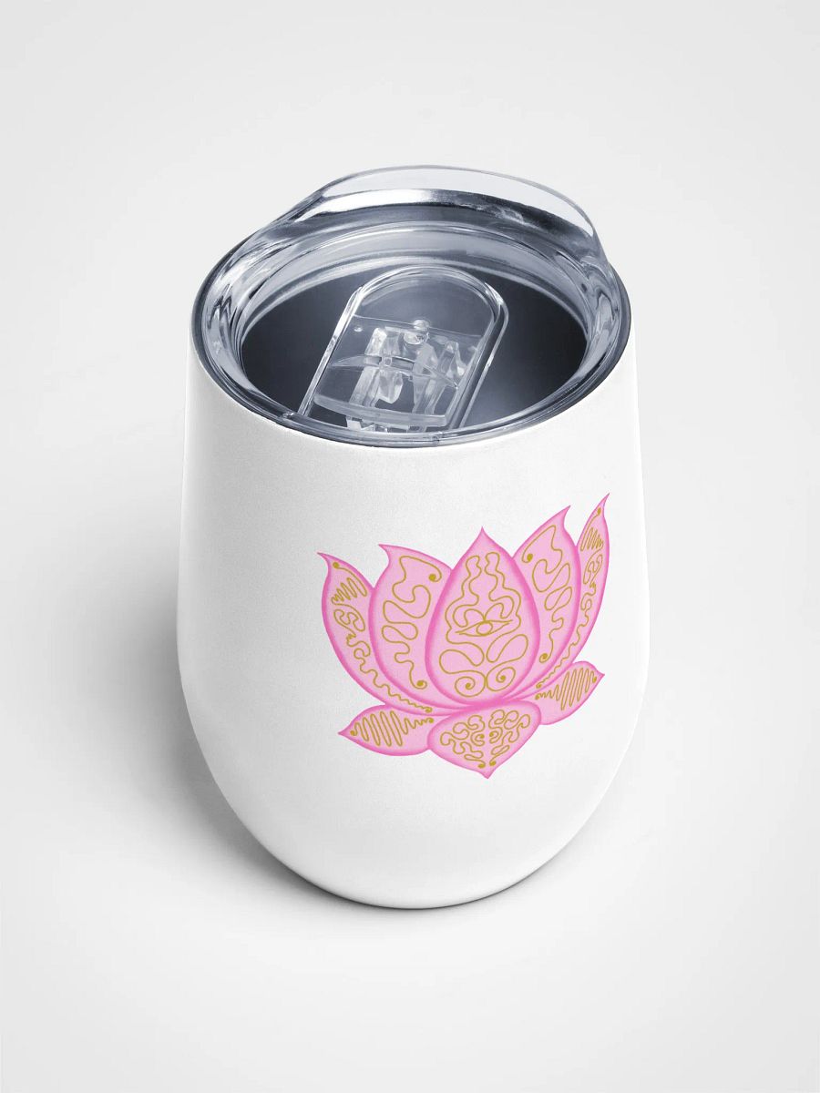 Lotus Elegance Wine Tumbler product image (4)
