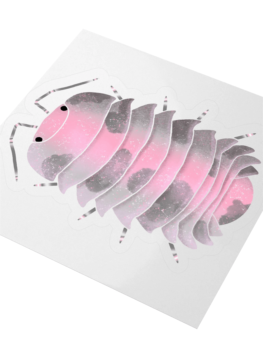 Demigirl Isopod Sticker product image (10)