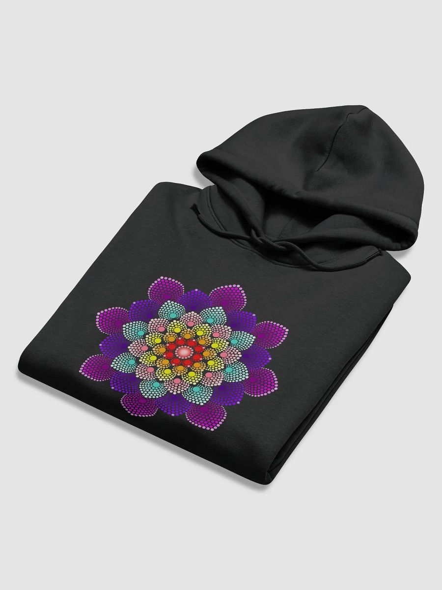 Colorful Dot Mandala Unisex Eco Hoodie product image (6)
