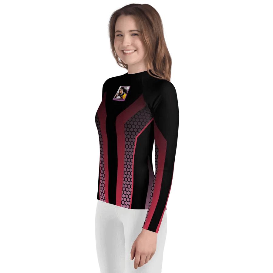 HexaGraffiti Youth Rash Guard product image (7)