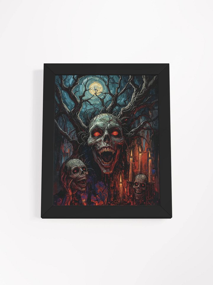 Screams Beneath the Moon Framed Print product image (1)