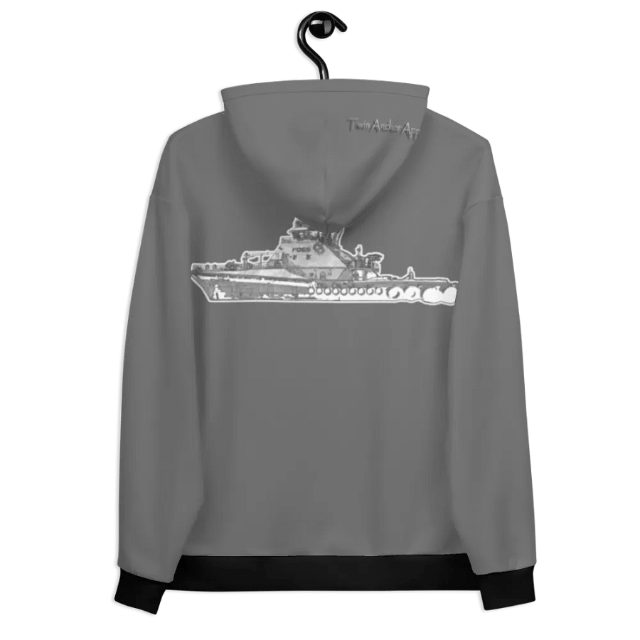 Gray Foss tug Sketch Hoodie product image (6)