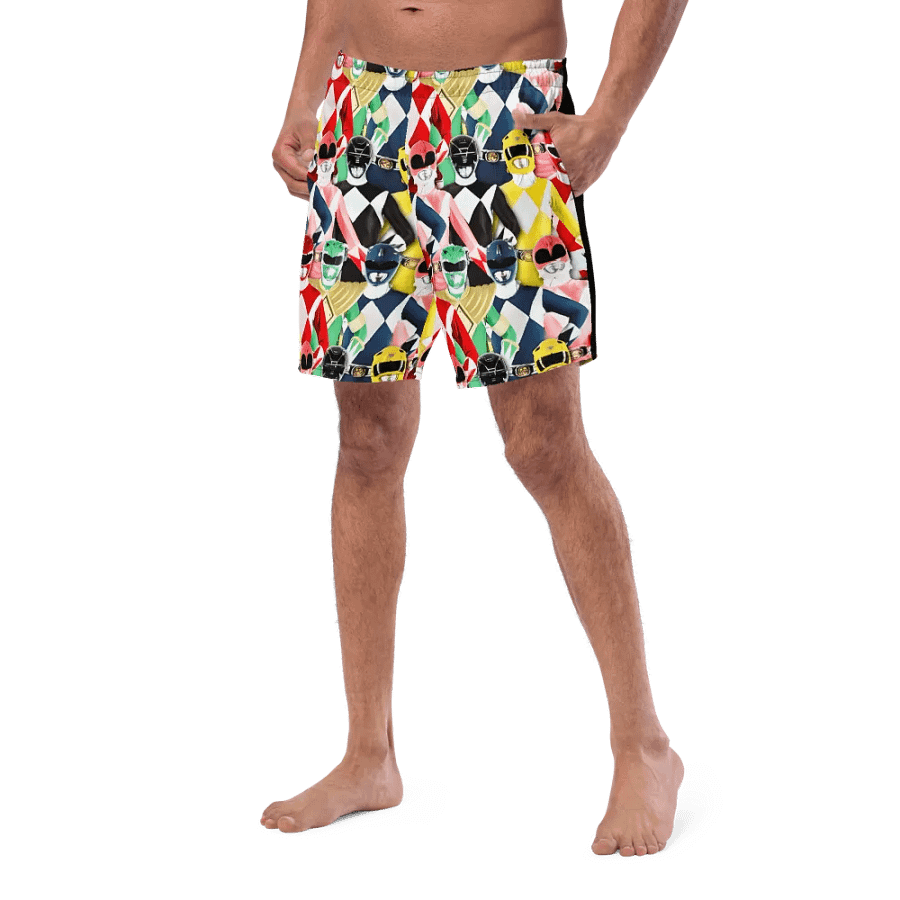 Retro Rangers All-Over Swim Trunks product image (7)